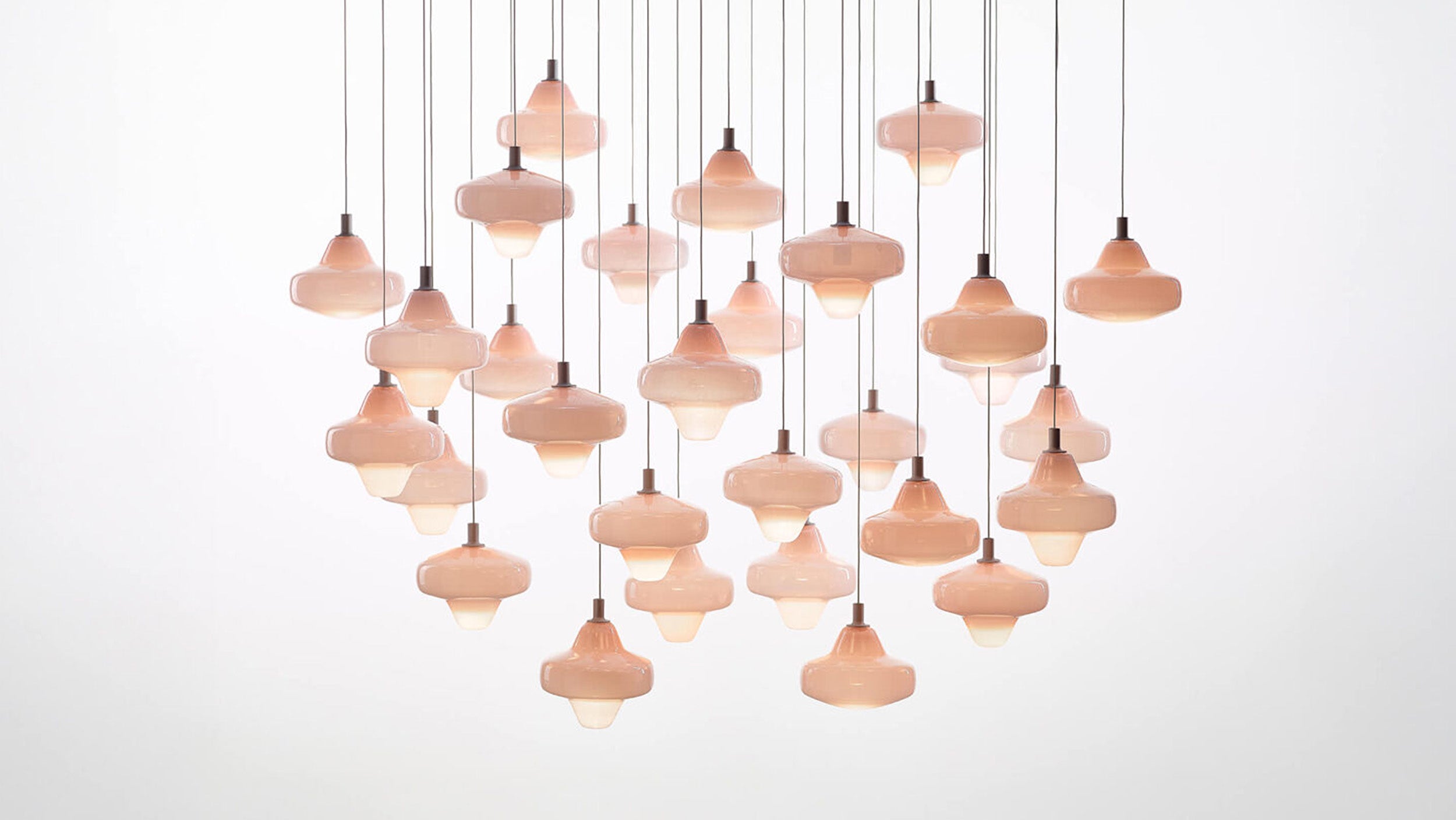 Desktop / Starcloud Pendant Lamps, designed by Lucie Koldova for Brokis