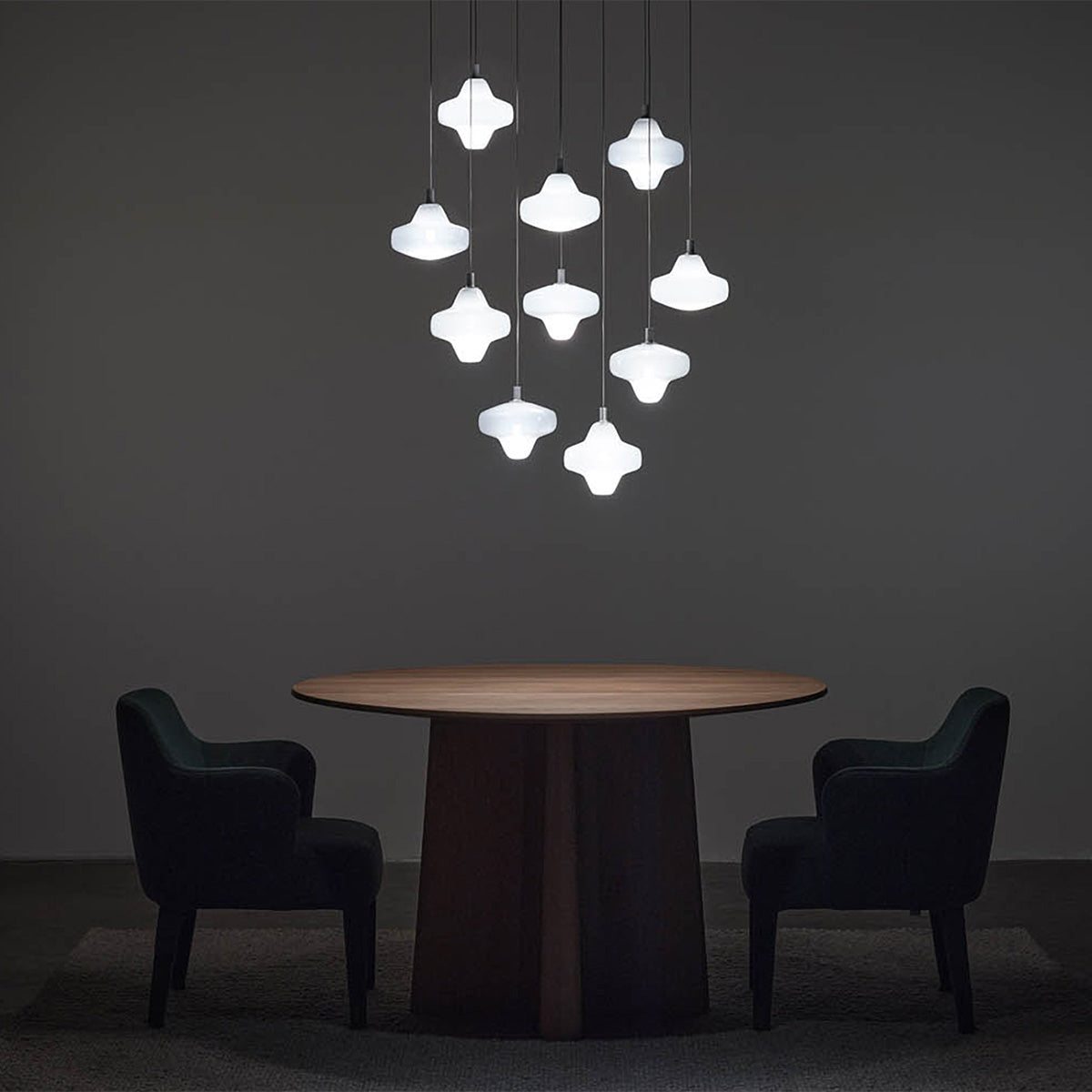 Mobile / Starcloud Pendant Lamps, designed by Lucie Koldova for Brokis