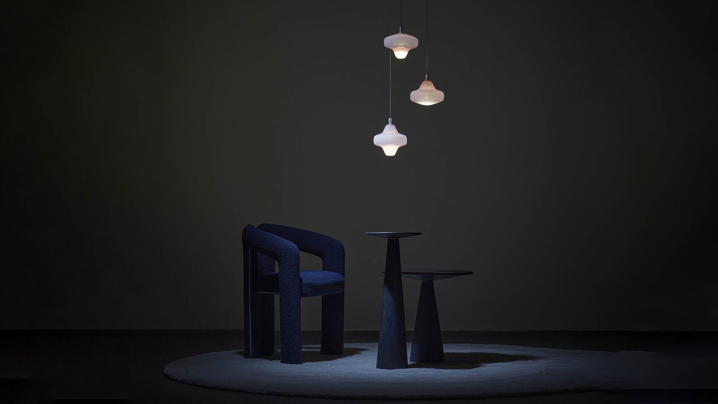 Desktop / Starcloud Pendant Lamps, designed by Lucie Koldova for Brokis