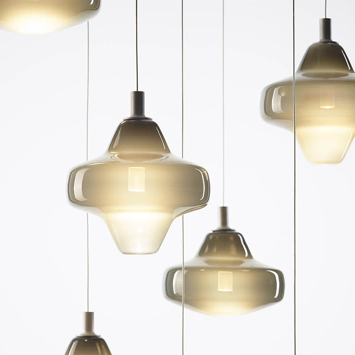 Mobile / Starcloud Pendant Lamps, designed by Lucie Koldova for Brokis
