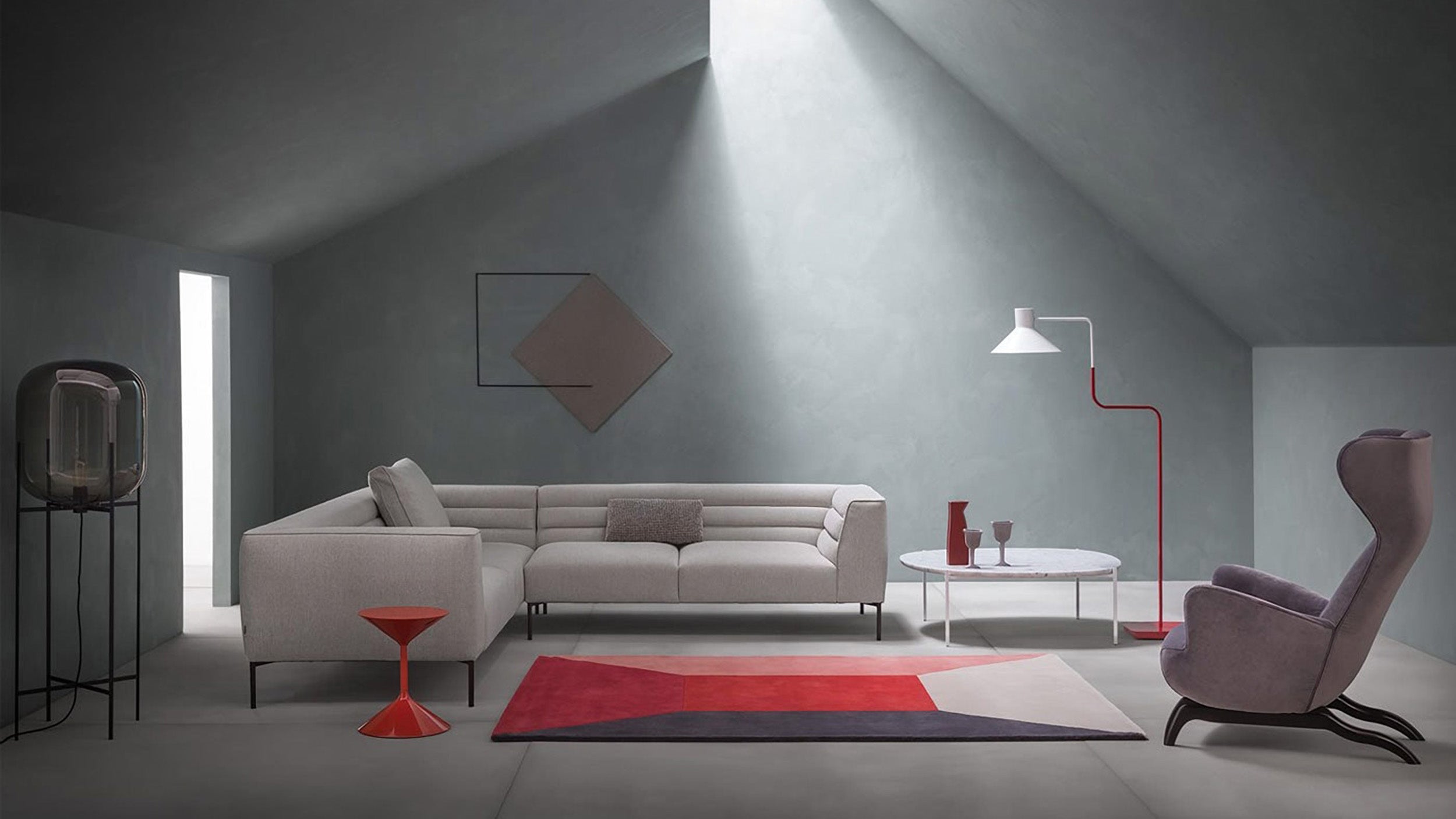 Desktop / Tempo Side Table, designed by Prospero Rasulo for Zanotta
