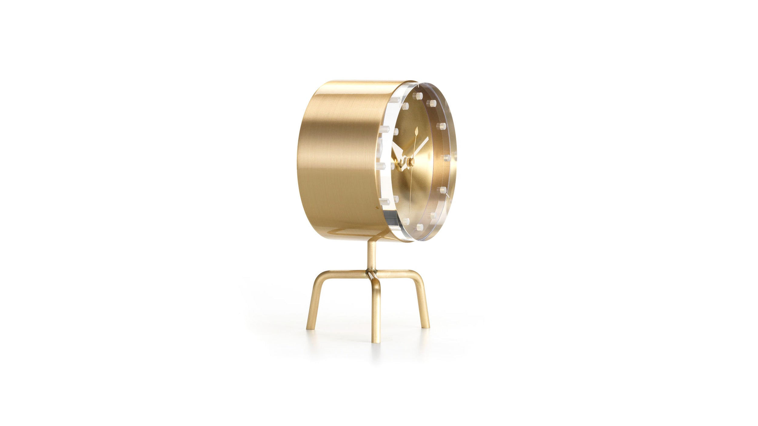 Desktop / Tripod Clock by George Nelson for Vitra