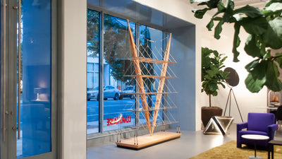 Desktop / Veliero Bookcase, designed by Franco Albini
