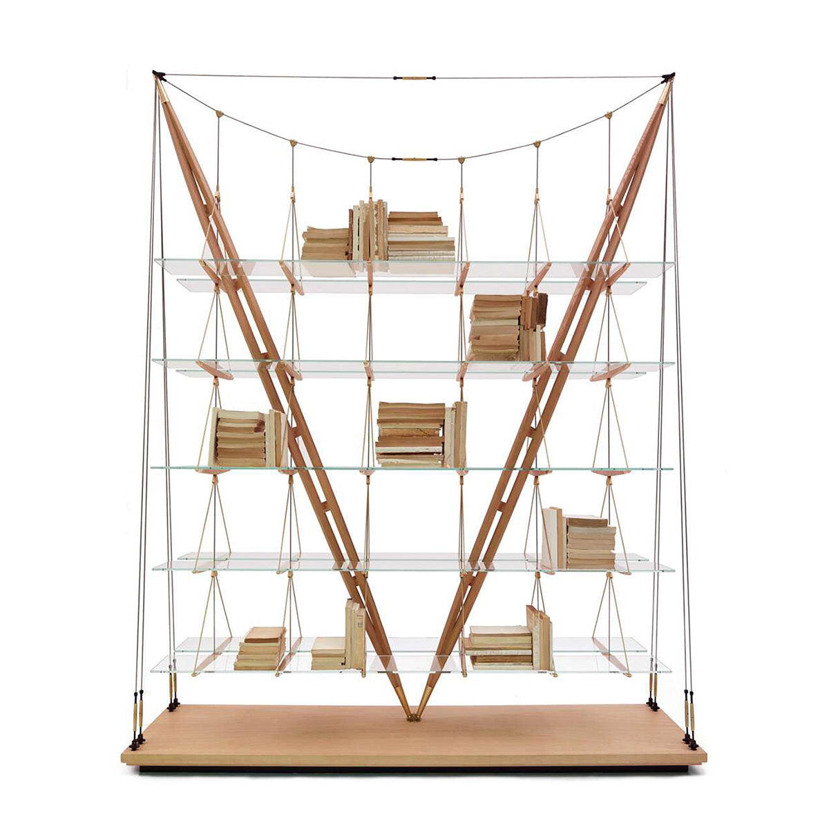 Mobile / Veliero Bookcase, designed by Franco Albini