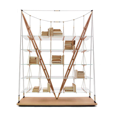 Mobile / Veliero Bookcase, designed by Franco Albini