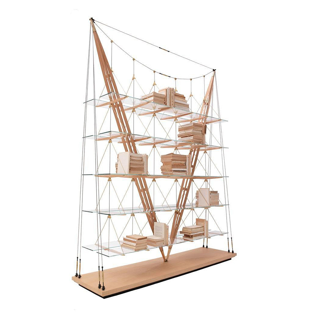 Mobile / Veliero Bookcase, designed by Franco Albini