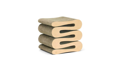 Desktop / Wiggle Stool designed by Frank Gehry for Vitra