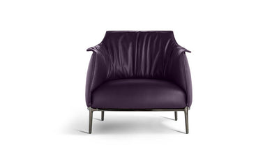 Desktop / Archibald Armchair in Ume Leather by Poltrona Frau