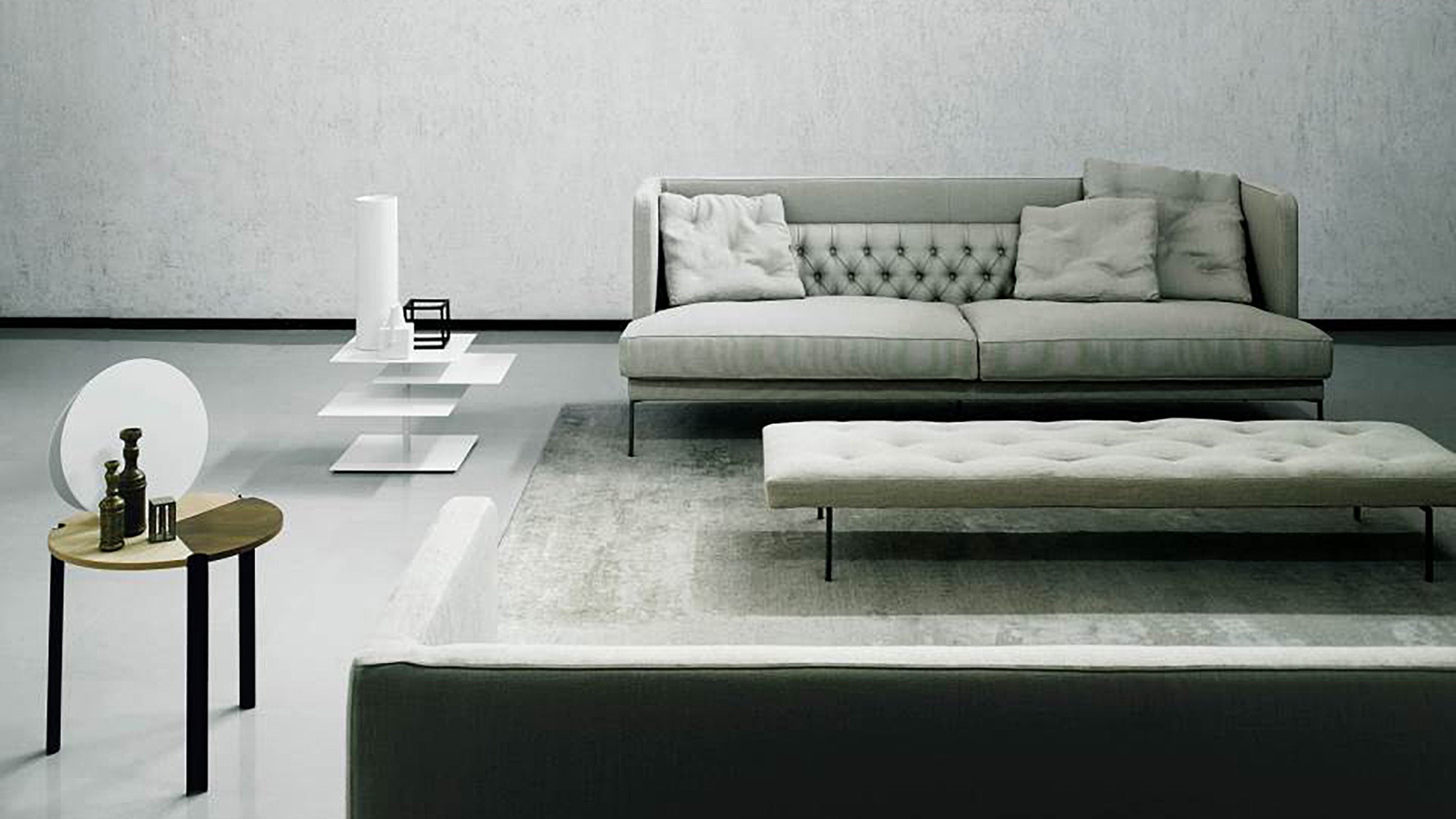 Desktop / B3 Side Table, designed by Victor Vasilev and made by Living Divani