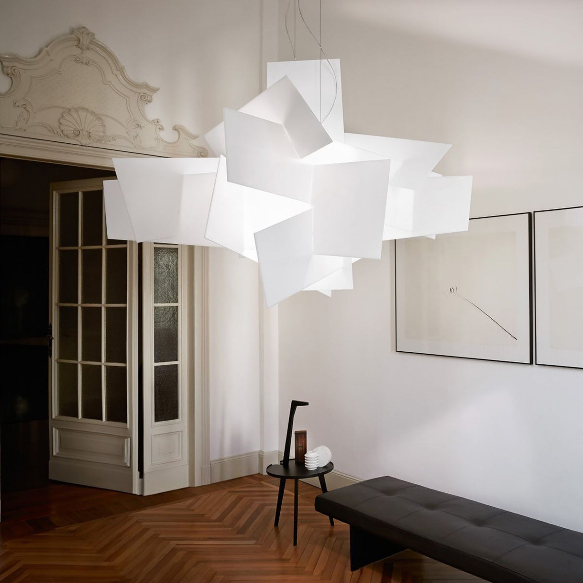Mobile / Big Bang Suspension Lamp, designed by Vicente Garcia Jimenez and Enrico Franzolini for Foscarini