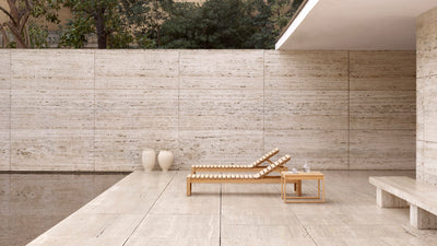Desktop / BK14 Sunbed, designed by Bodil Kjaer for Carl Hansen and Son