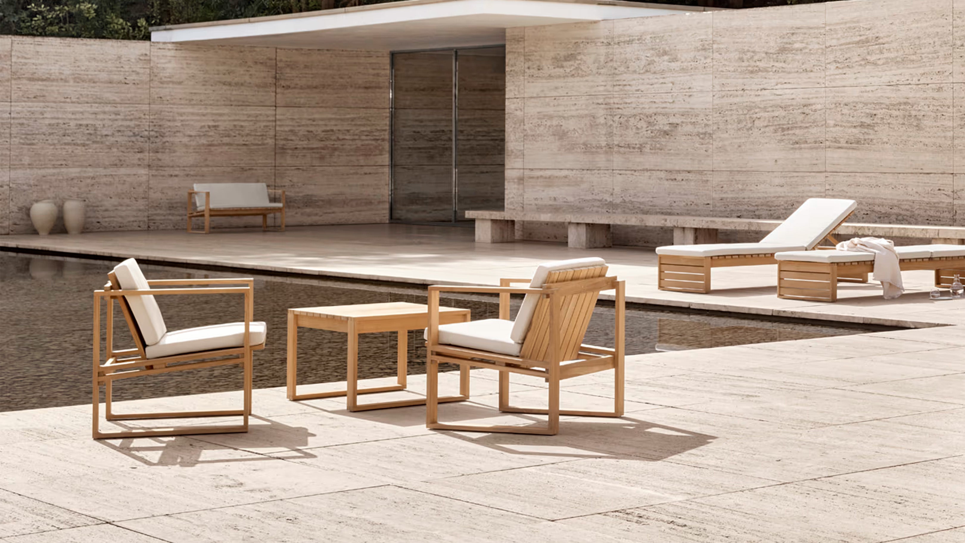 Desktop / BK16 Side Table, designed by Bodil Kjaer for Carl Hansen and Son