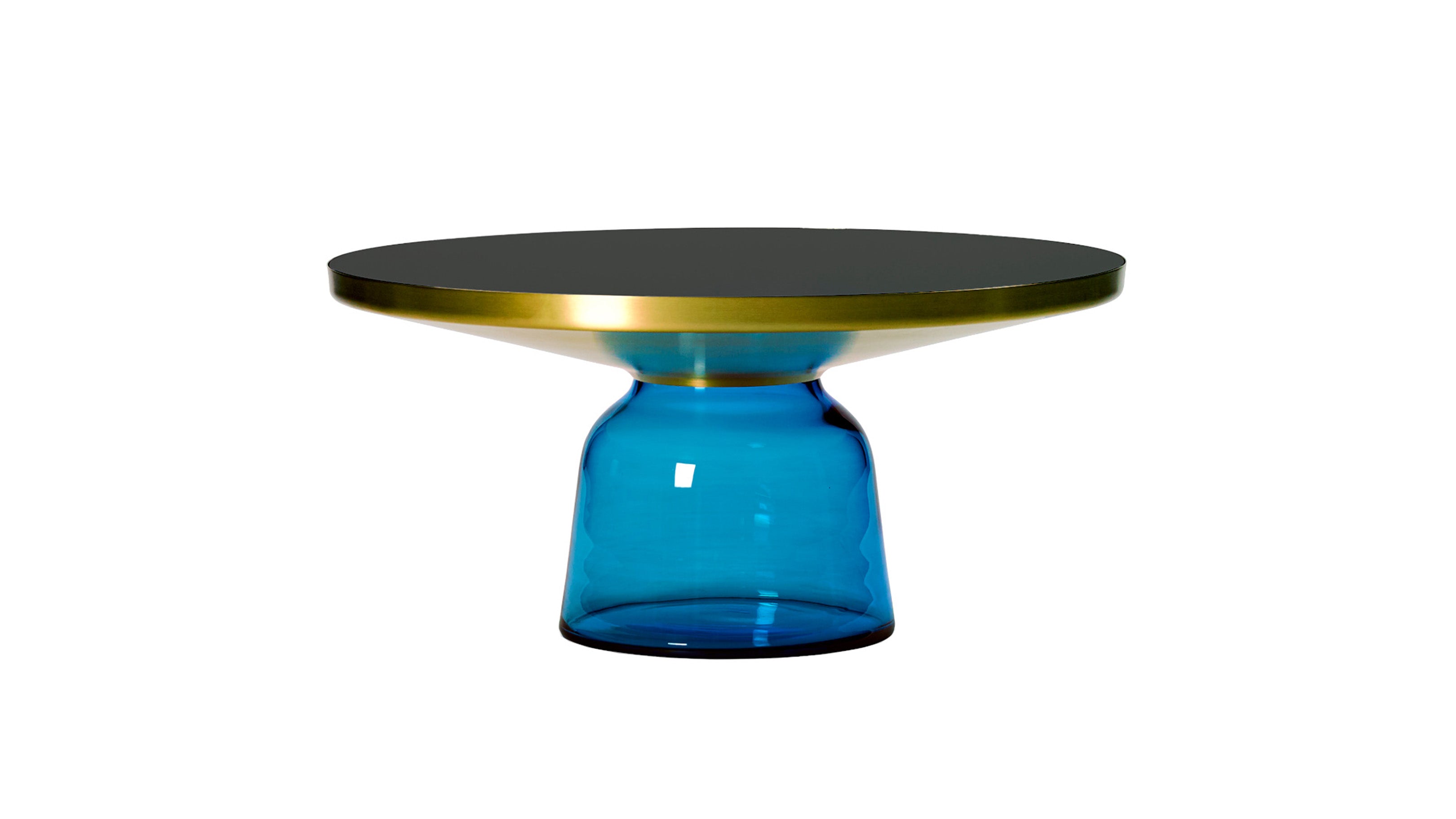 Sapphire Blue Brass / Desktop / BlackMenu / Bell Coffee Table Designed By Sebastian Herkner