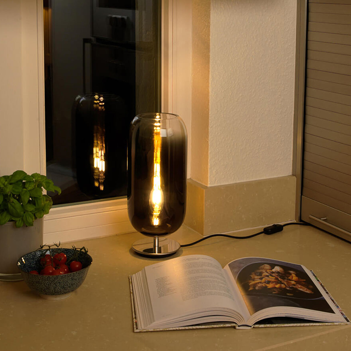 Bronze Classic / Mobile / Gople Table Lamp, designed by BIG