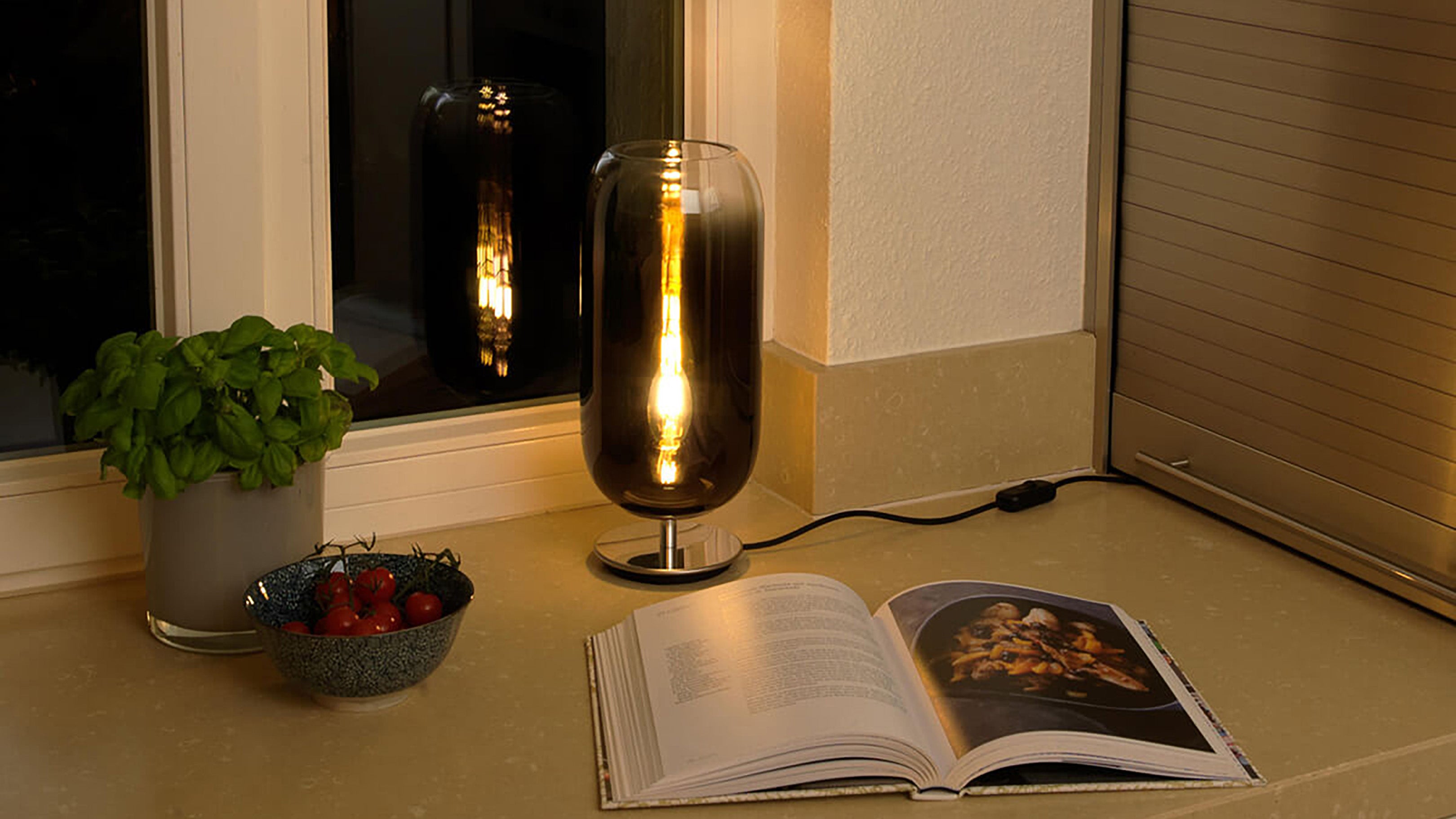 Bronze Classic / Desktop / Gople Table Lamp, designed by BIG