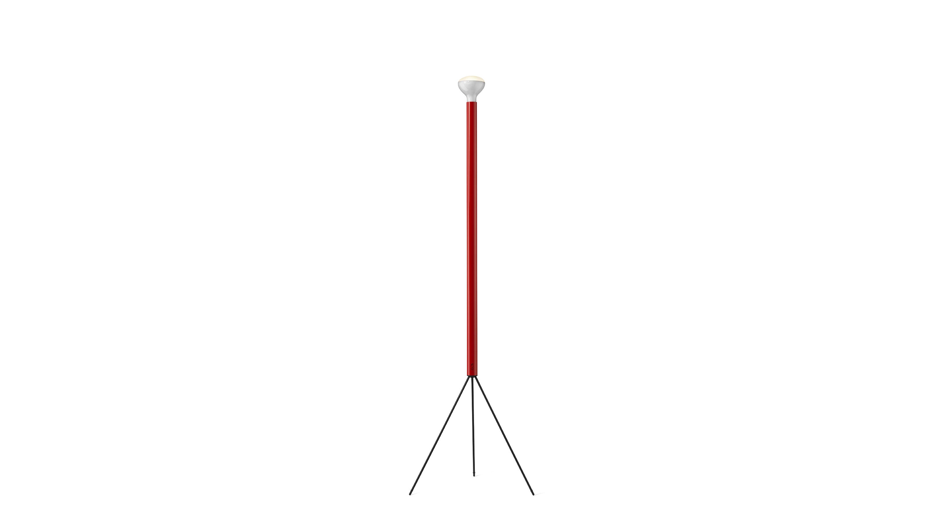 Red / Desktop / Luminator, designed by Achille and Pier Giacomo Castiglioni made by Flos