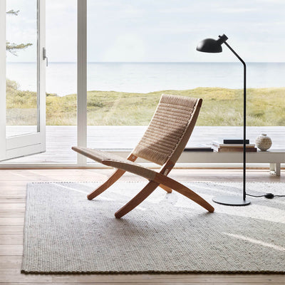 Oak Oil -Natural Paper Cord / Mobile / MG501 Cuba Chair, designed by Morten Gottler for Carl Hansen