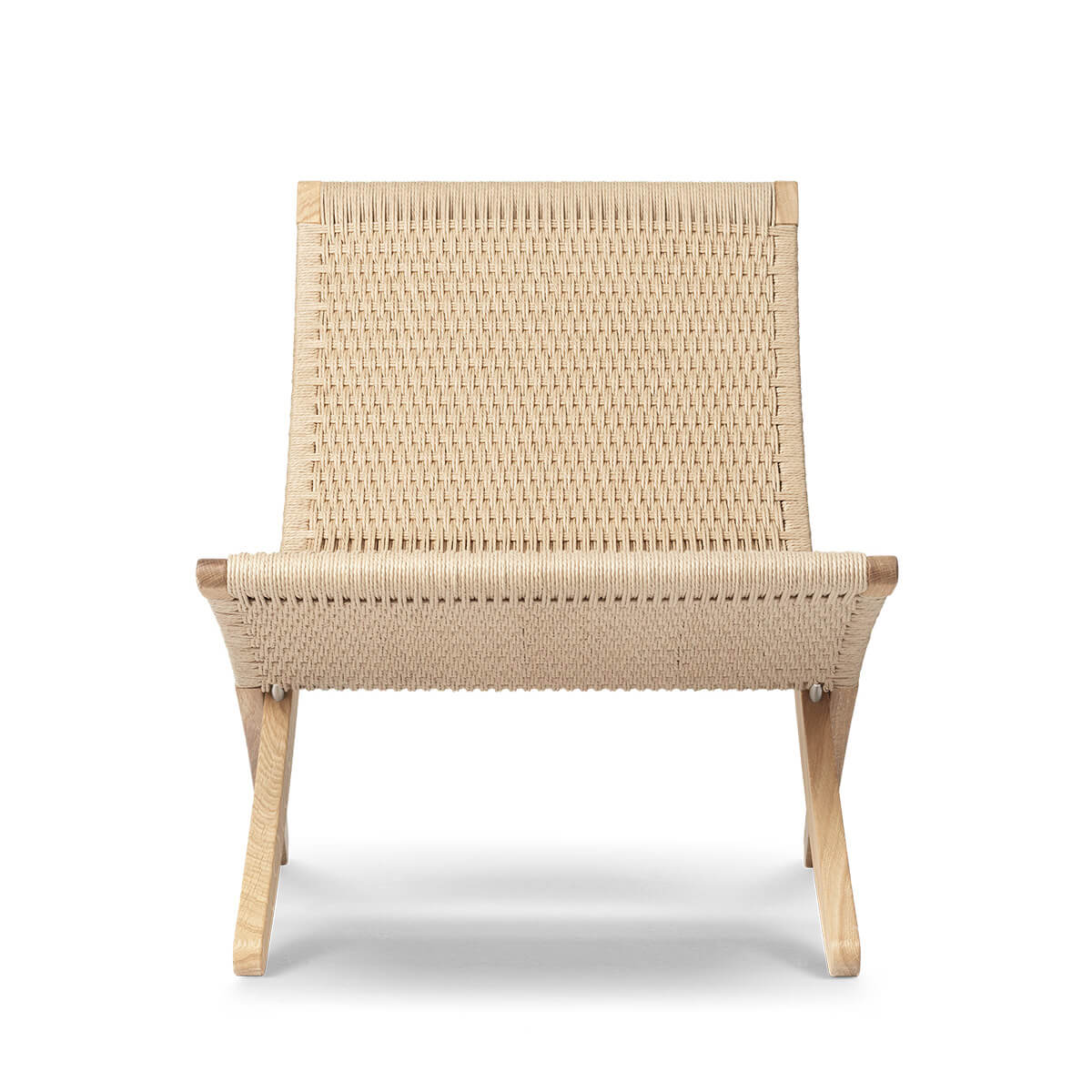 Oak Soap - Natural Paper Cord / Mobile / MG501 Cuba Chair, designed by Morten Gottler for Carl Hansen