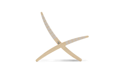 Oak Soap - Natural Webbing / Desktop / MG501 Cuba Chair, designed by Morten Gottler for Carl Hansen