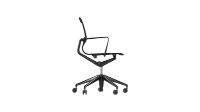 Desktop / Physix Office Chair in Deep Black, designed by Alberto Meda for Vitra