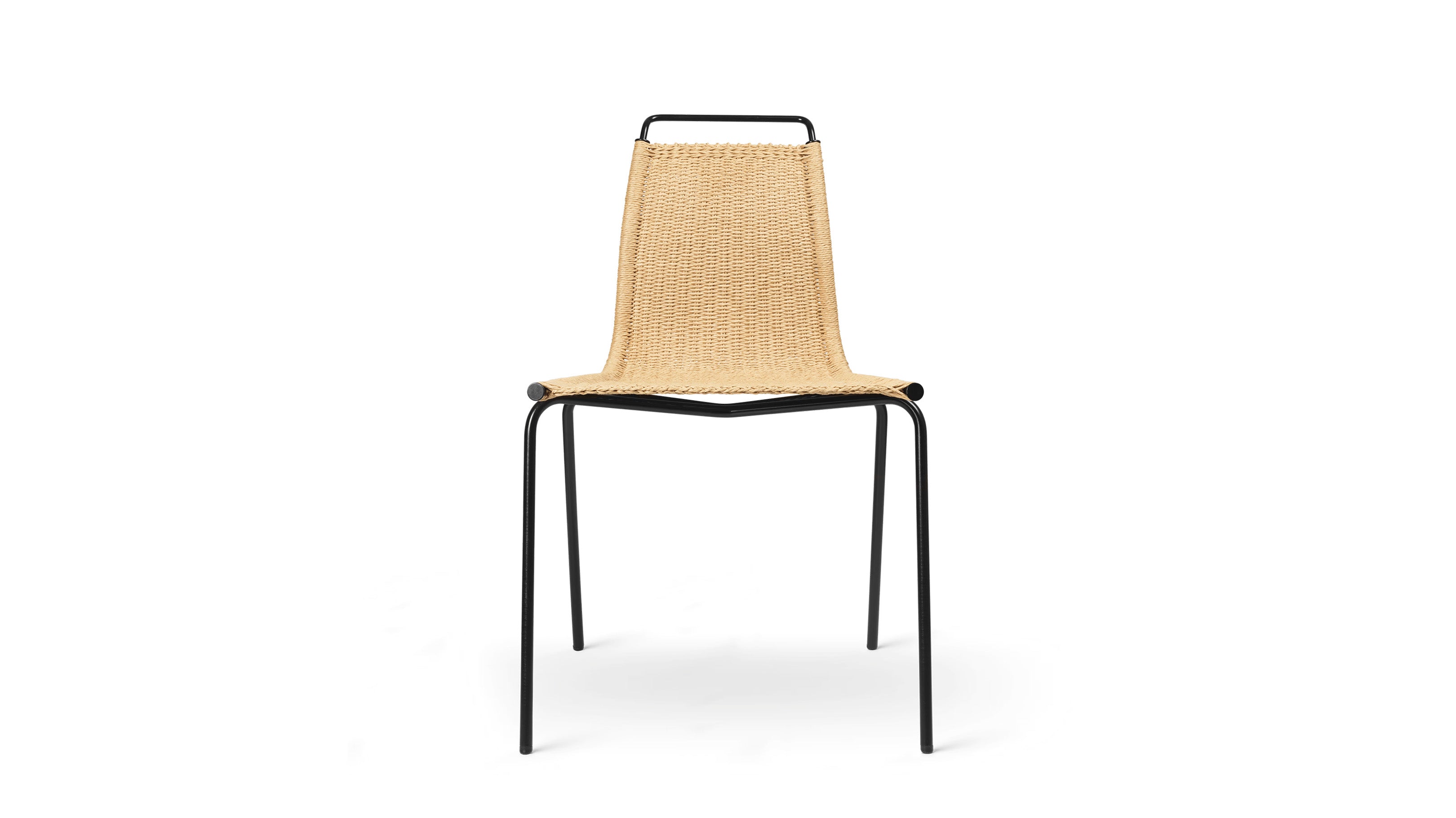 Black Powder-Coated Steel / Desktop / PK1 Chair, designed by Poul Kjaerholm for Carl Hansen and Son