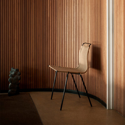 Black Powder-Coated Steel / Mobile / PK1 Chair, designed by Poul Kjaerholm for Carl Hansen and Son