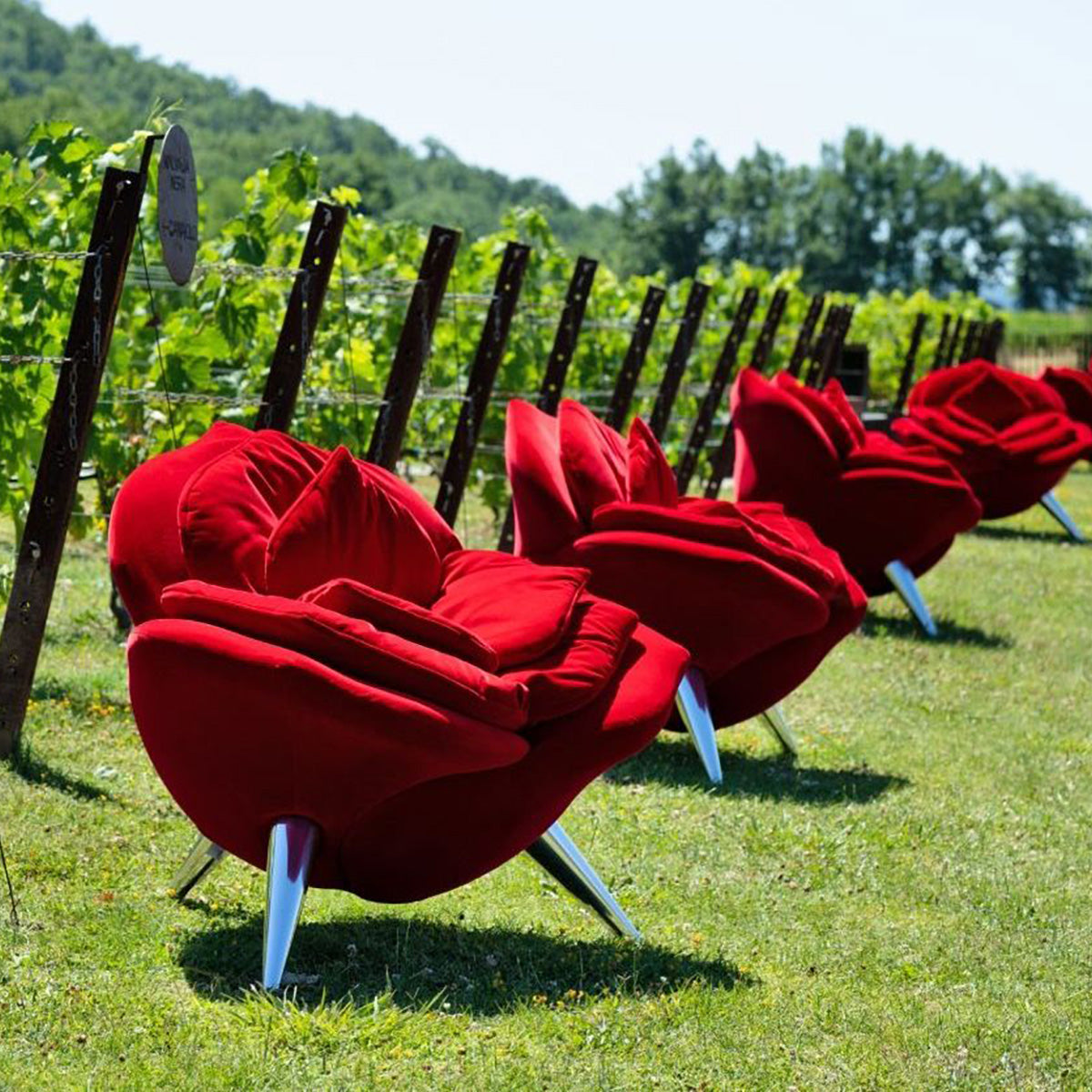 Mobile / Rose Chair, designed by Masanori Umeda for Edra