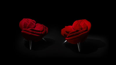 Desktop / Rose Chair, designed by Masanori Umeda for Edra