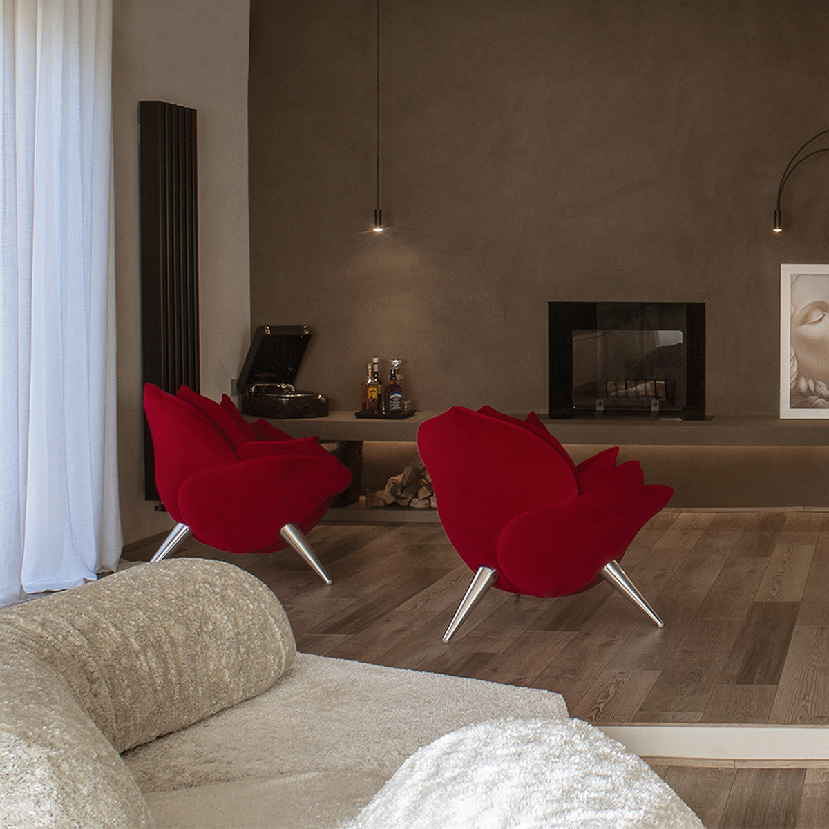 Mobile / Rose Chair, designed by Masanori Umeda for Edra