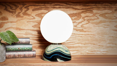 Desktop / Spacey Midnight Sun Floor Lamp, designed by Lukáš Novák