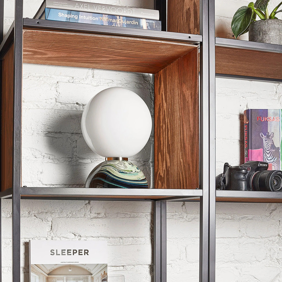 Mobile / Spacey Midnight Sun Floor Lamp, designed by Lukáš Novák