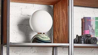 Desktop / Spacey Midnight Sun Floor Lamp, designed by Lukáš Novák