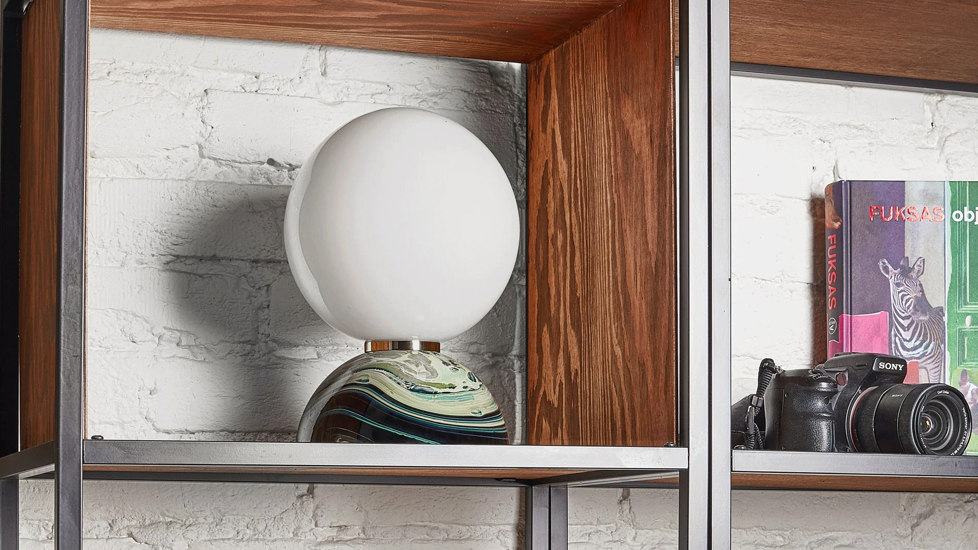 Desktop / Spacey Midnight Sun Floor Lamp, designed by Lukáš Novák
