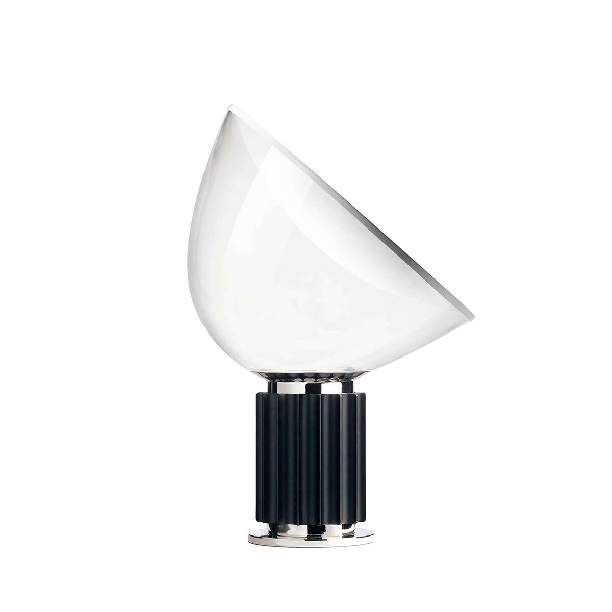 Black / Mobile / Taccia Table Lamp, designed by Achille Castiglioni and Pier Giacomo Castiglioni made by Flos
