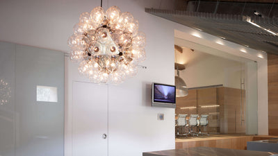 Desktop / Taraxacum  88 Suspension 1, designed by Achille Castiglioni and Pier Giacomo Castiglioni made by Flos