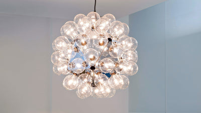 Desktop / Taraxacum  88 Suspension 1, designed by Achille Castiglioni and Pier Giacomo Castiglioni made by Flos
