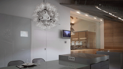 Desktop / Taraxacum  88 Suspension 1, designed by Achille Castiglioni and Pier Giacomo Castiglioni made by Flos