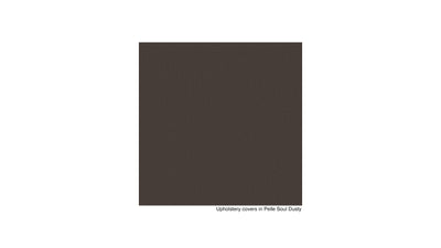 Desktop / Times Lounge Ottoman in Soul Dusty Leather, made by Poltrona Frau