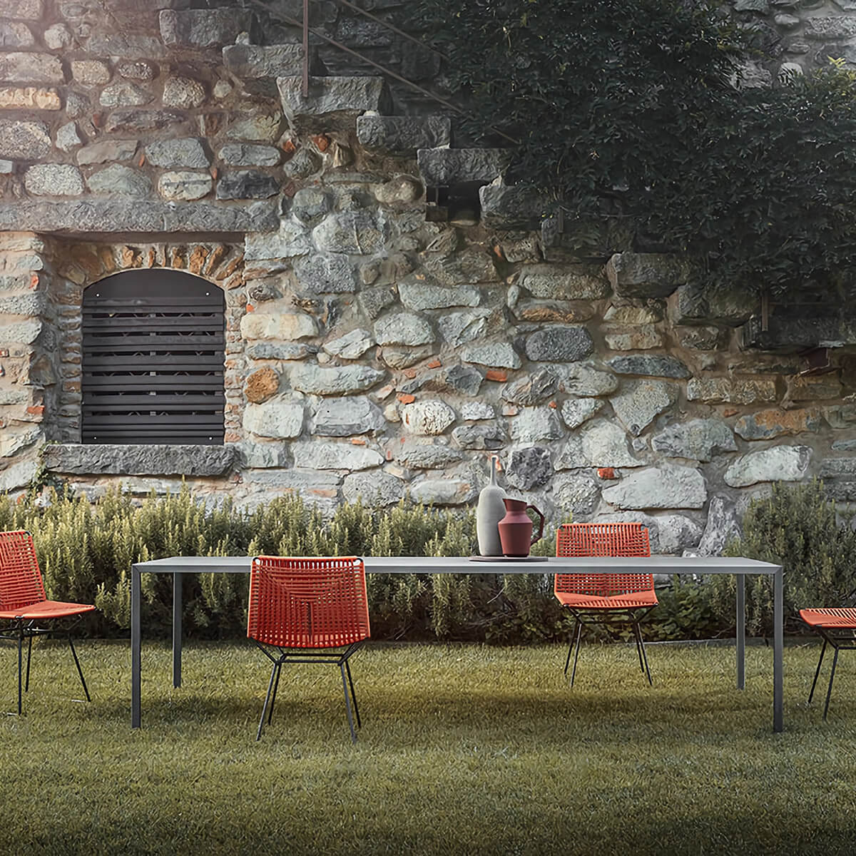 Mobile / WhiteMenu / Tense Outdoor, designed by Piergiorgio and Michele Cazzaniga