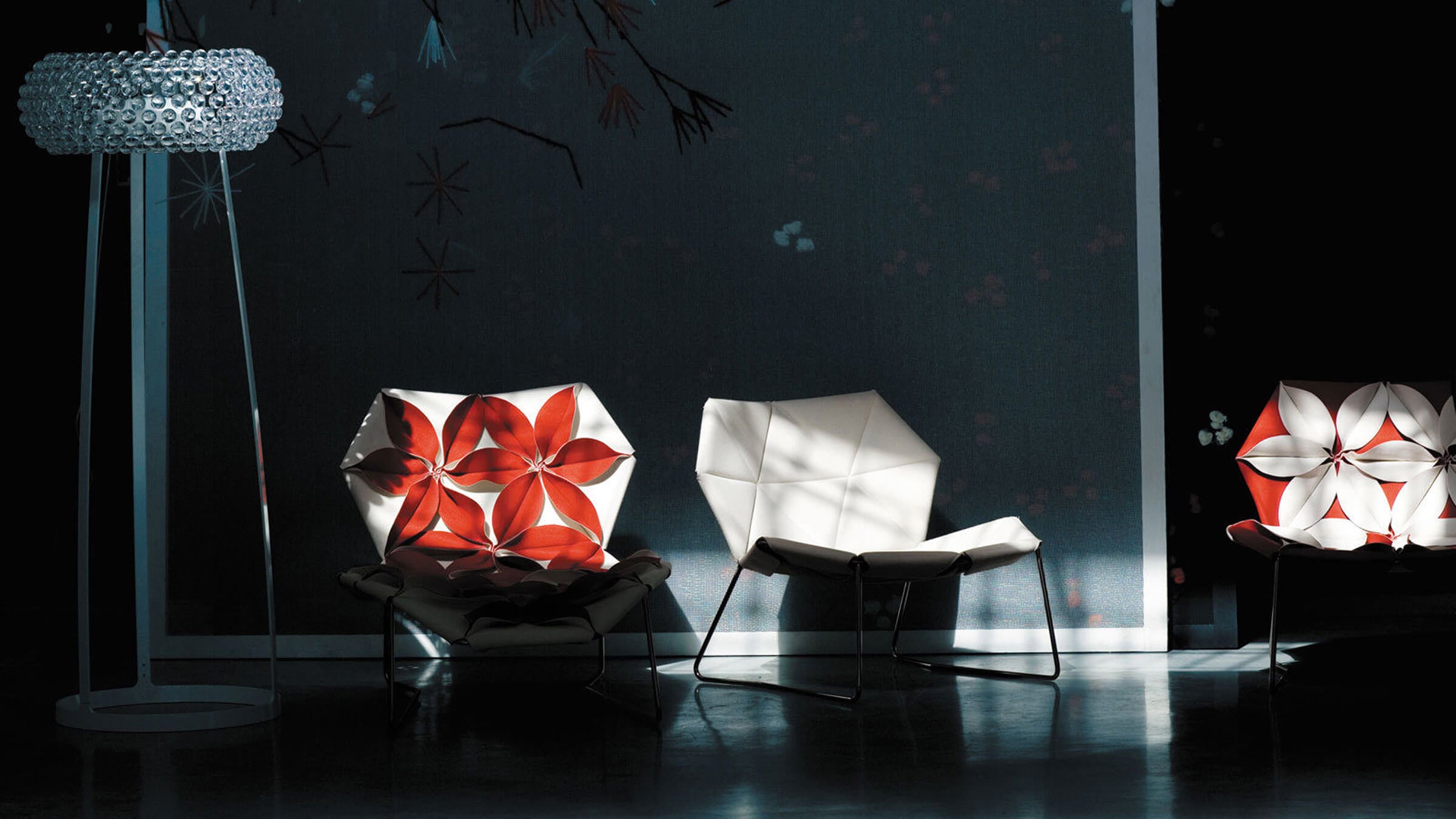 Desktop / BlackMenu / Antibodi Lounge, designed by Patricia Urquiola