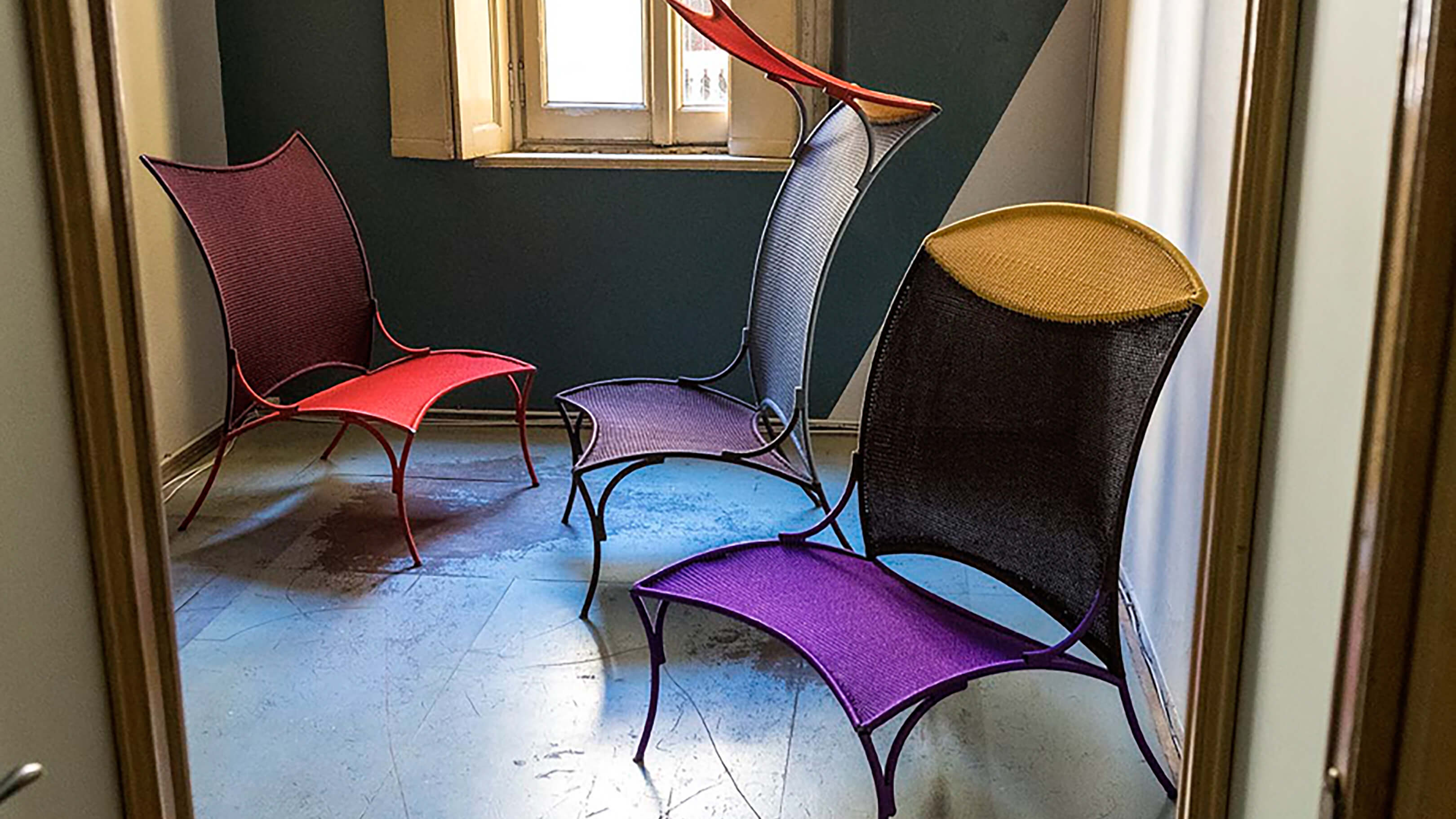 Desktop / BlackMenu / Arco Lounge Chair, designed by Martino Gamper