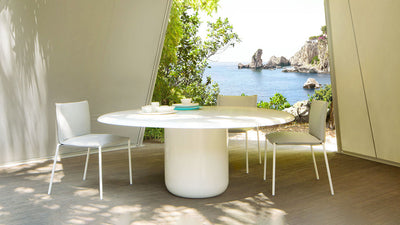 Desktop / Mae Outdoor Dining Chair, designed by Gabriele and Oscar Buratti for Paola Lenti