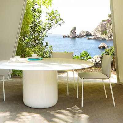 Mobile / Mae Outdoor Dining Chair, designed by Gabriele and Oscar Buratti for Paola Lenti