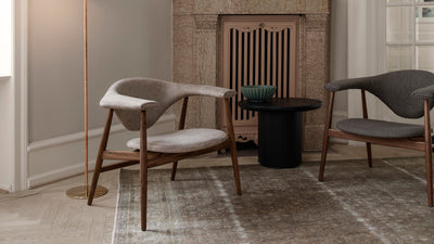 Desktop / Masculo Lounge Chair, designed by GamFratesi for Gubi