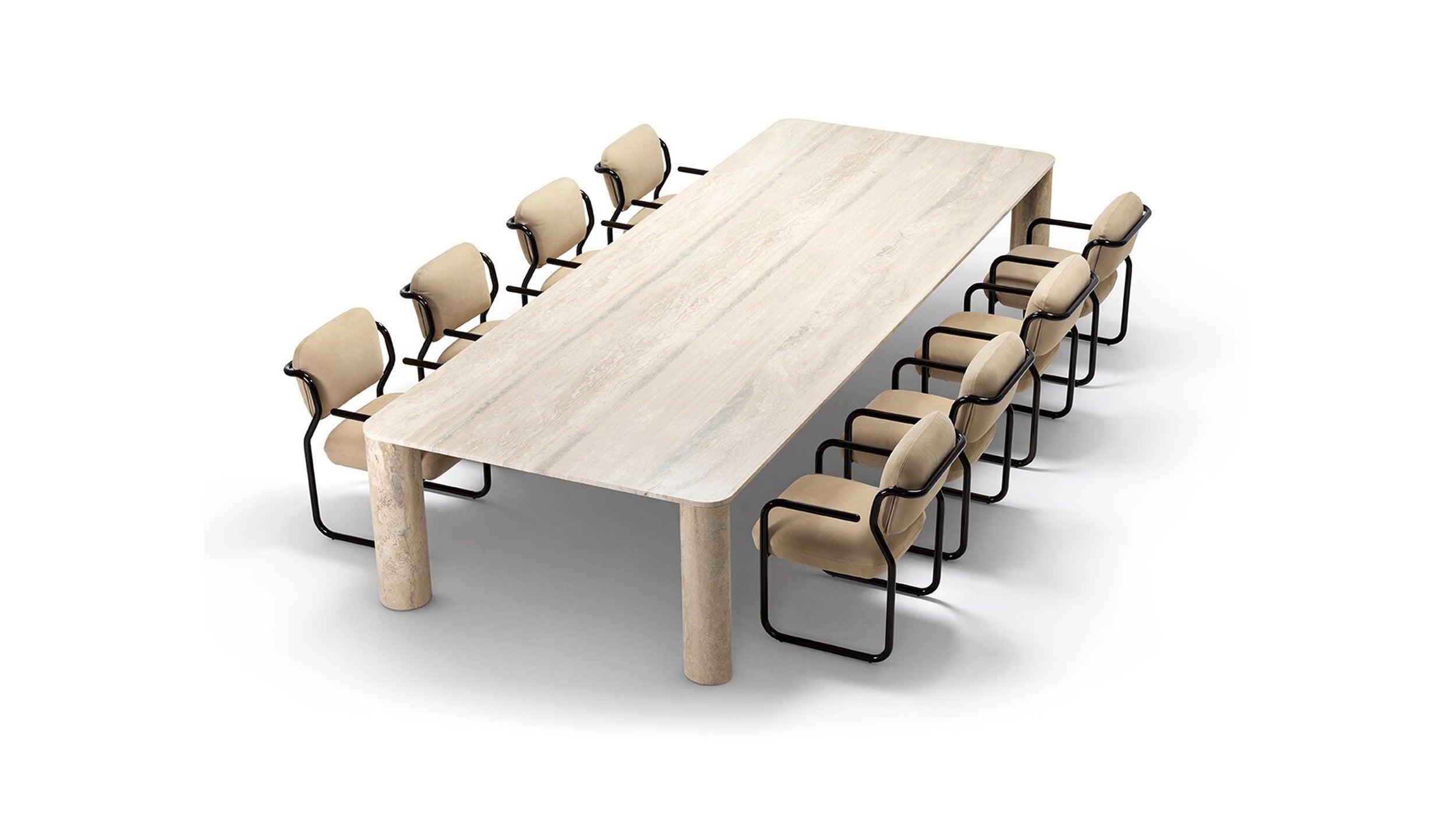 Desktop / Michelangelo Dinner Table by Exteta