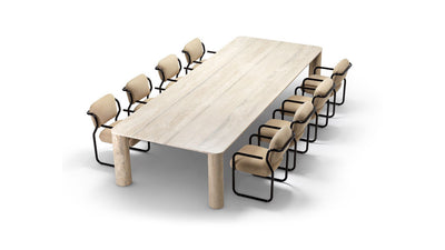 Desktop / Michelangelo Dinner Table by Exteta