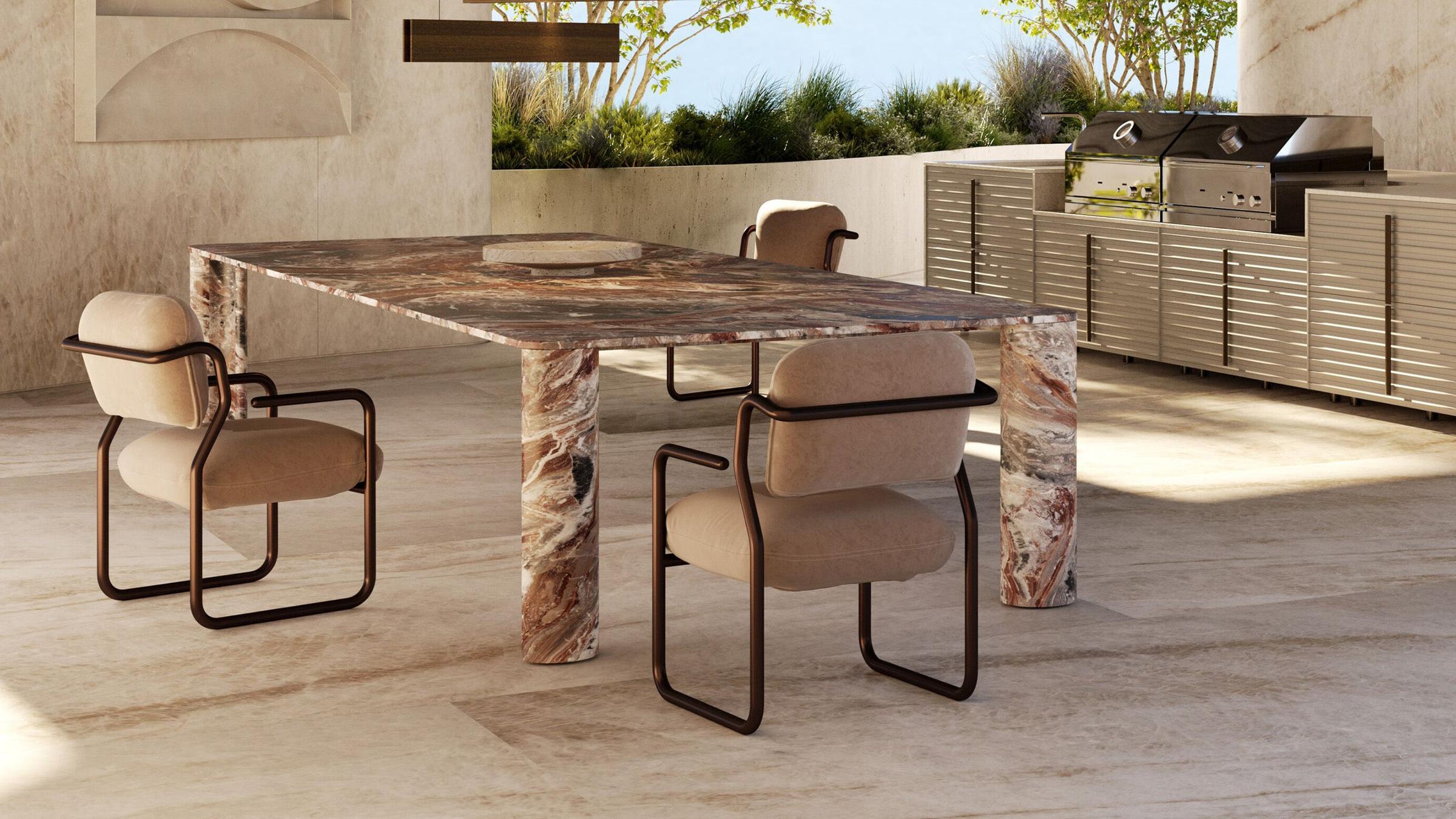 Exteta Dining Table Michelangelo Dinner Table