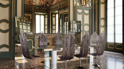 Desktop / Milano Dining Chair, designed by Jacopo Foggini for Edra