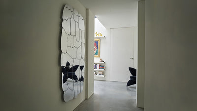 Desktop / Miraggio Mirror, designed by Fernando and Humberto Campana for Edra