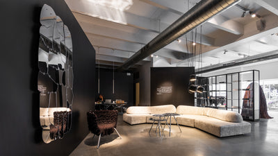 Desktop / Miraggio Mirror, designed by Fernando and Humberto Campana for Edra